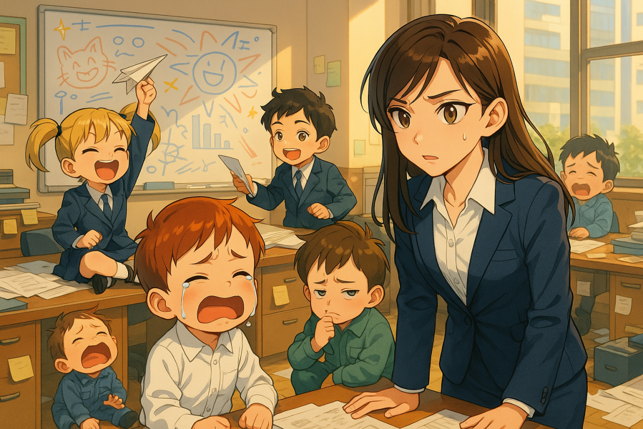 「甘い言い訳、苦い真実：あなたの中の「大人園児」へ