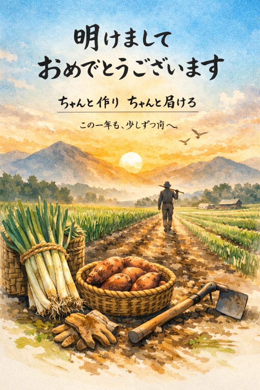 明けましておめでとうございます❗️